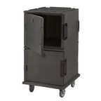 image of Cambro UPC1600110 Ultra Camcart® Black Insulated Food Pan Carrier - 24 Pan Capacity