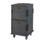 image of Cambro UPC1600SP110 Ultra Camcart® Food Pan Carrier Black Insulated Food Pan Carrier, Holds 24 Full Size Pans