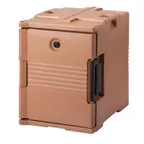 image of Cambro UPC400157 Ultra Pan Carrier® Front Loading Insulated Food Pan Carrier w/ 6 Pan Capacity, Coffee Beige
