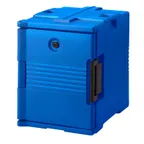 image of Cambro UPC400186 Ultra Pan Carrier® Front Loading Insulated Food Pan Carrier w/ 6 Pan Capacity, Navy Blue