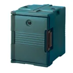 image of Cambro UPC400192 Ultra Pan Carrier® Front Loading Insulated Food Pan Carrier w/ 6 Pan Capacity, Granite Green