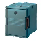 image of Cambro UPC400401 Ultra Pan Carrier® Front Loading Insulated Food Pan Carrier w/ 6 Pan Capacity, Slate Blue