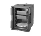 image of Cambro UPC400SP194 Ultra Pan Carrier® Front Loading Insulated Food Carrier w/ 6 Pan Capacity, Granite Sand
