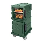 image of Cambro UPC600519 Ultra Camcart® Front Loading Green Insulated Food Pan Carrier w/ 8 Pan Capacity