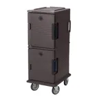 image of Cambro UPC800194 Ultra Camcart® Front Loading Granite Sand Insulated Food Pan Carrier