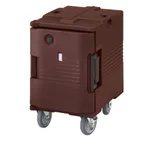 image of Cambro UPCHW400131 1-Door Heated Holding Cabinet, 31-1/4"H, Solid Door, 6 Pan Capacity, Polyethylene, Dark Brown