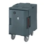 image of Cambro UPCHW400191 Heated Ultra Pan Carrier, 1-Section, Solid Door, 18-1/8"W x 31-1/4"H, Holds 6×2-1/2" Pans, Granite Gray, 110V 230W