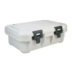 image of Cambro UPCS140480 S-Series Ultra Pan Carriers® Top Loading 4" Deep Insulated Food Pan Carrier - Gray 