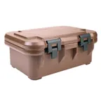 image of Cambro UPCS160157 S-Series Ultra Pan Carriers® Top Loading 6" Deep Insulated Food Pan Carrier - Coffee Beige