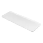 image of Carlisle 1030FMT301 Market Tray, 30" x 10-7/16" x 3/4", Pearl White Fiberglass, Air‑Flow Corners, NSF