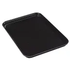 image of Carlisle 1318FMT309 Market Tray – 17-3/4"L x 12-3/4"W x 1"H, Black Fiberglass, NSF