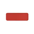 image of Carlisle 269FG017 - Glasteel Bakery Tray, 8-3/4" x 25-1/2", Red Fiberglass, Dishwasher Safe