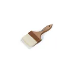 image of Carlisle 4037600 Sparta Basting Brush – 4” Boars Hair, 6” Wooden Handle, 500°F, USA