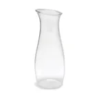image of Carlisle 7090207 Cascata Carafe, 1 Liter, Drip Free Pour, Shatterproof Polycarbonate, Clear