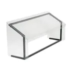 image of Carlisle 916003 Carlisle - Portable Sneeze Guard, 60"L, Self-Serve