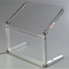 image of Carlisle 922407 Portable Sneeze Guard