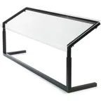 image of Carlisle 924803 Carlisle - Portable Sneeze Guard, 48"L, Self-Serve