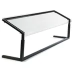 image of Carlisle 927203 Carlisle - Portable Sneeze Guard, 73-1/4"L, Self-Serve