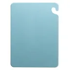 image of Carlisle CB182412BL San Jamar 18" x 24" x 1/2" Blue Co‑Polymer Cutting Board, NSF, Dishwasher Safe