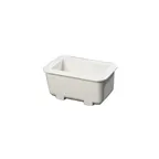 image of Carlisle CM104502 Coldmaster Coldpan, 1/3-Size 6" Deep, White ABS Plastic, NSF