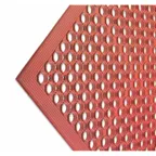image of Carlisle KM1200B San Jamar - Kitchen Mat, 36" X 60", 1/2" Thick, Beveled Edge