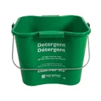 image of Carlisle KPP196GN San Jamar - Kleen-Pail® Pro™, 6 Qt., Rounded Corners