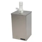 image of Carlisle P9800 San Jamar EZ-Chill Pump Box, 7"W x 7-1/8"D x 17-1/4"H, 1‑Gallon, Stainless Steel