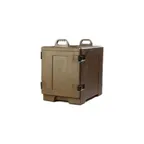 image of Carlisle PC300N01 Cateraide™ Front Loading Insulated Food Pan Carrier w/ 5 Pan Capacity, Brown