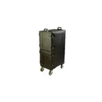 image of Carlisle PC600N03 Cateraide™ Front Loading Double Insulated Food Pan Carrier w/ 10 Pan Capacity, Black