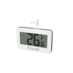 image of Carlisle THDGRF Digital Refrigerator/Freezer Thermometer 1-3/4" x 2-3/4", -4°F to 122°F, Magnetic Mount