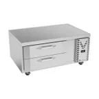 image of Victory CBF48HC-1 48" 2 Drawers Freezer Chef Base, Flat Top 8.59 cu. ft.