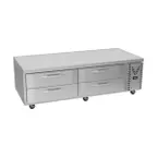 image of Victory CBF72HC-1 72" 4 Drawers Freezer Chef Base, Flat Top, 14.51 cu. ft.