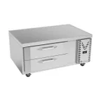 image of Victory CBR48HC-1 48" 2 Drawers Refrigerated Chef Base, Flat Top, 8.59 cu. ft.