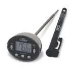 image of CDN DTQ450X Thermometer, -40 to +450°F, 6‑sec Response, 1.5 mm Tip, 5" Stem, Waterproof, Shatterproof
