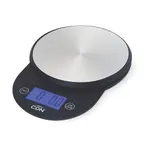 image of CDN SD1104-BK Digital Scale, 6"W X 8-1/8"D, 4-1/2" Dia. Platform