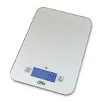 image of CDN SD1502-S Digital Portion Control Scale, 6"W X 9-3/16"D X 5/8"H Overall
