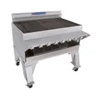 image of Bakers Pride CH-8 44" Floor Model Gas Radiant Charbroiler w/ (8) Burnes, 144.000 BTU