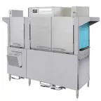 image of Champion 80 PRO-HD 80" Conveyor Dishwasher, 209 Racks/Hr - 100 Gal/Hr - High Temp w/Booster