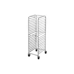 image of Channel 415AC 27 Pan Side Load All-Welded Aluminum Bun / Sheet Pan Rack, Assembled