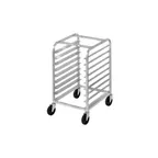 image of Channel 427S 5 Pan Stainless Steel End Load Half Height Sheet / Bun Pan Rack - Stainless Series