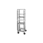 image of Channel 564N 18 Pan Front Load Aluminum Bun / Sheet Pan Rack w/ Wire Slides, Standard Series