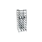 image of Channel CSR-9 Aluminum Stationary Can Storage Rack, Holds (162) #10 Cans or (216) #5 Cans