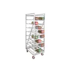 image of Channel CSR-99M Aluminum Full Size Mobile Can Storage Rack, Heavy-Duty Series