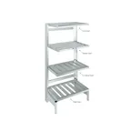 image of Channel CSURC Cantilever Shelving Upright, 72"H, Aluminum, Stationary, 24lbs