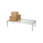 image of Channel HD2472 Aluminum Dunnage Rack w/ 3000 lb. Capacity - 72"W x 24"D x 12"H 