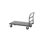 image of Channel PT2448 Steel Platform Truck, 24"W x 48"D, 2000 lbs Capacity, Smooth Deck, Steel Frame