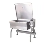 image of Cleveland SEL30T1 30 Gallon PowerPan Electric Tilt Skillet, Open Base, 208V, 3 pH, 12 kW