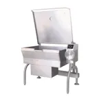 image of Cleveland SGL40T1 PowerPan Gas 40 Gallon Manual Tilting Skillet, 200.000 BTU
