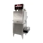 image of CMA Dishmachines 180-C 25" Door Type Corner Dishwasher, High Temp with Booster / 60 RPH - 49 Gal/Hr