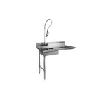 image of CMA Dishmachines SL-U Soiled Dishtable for Undercounter Dishwasher, Sink On Left